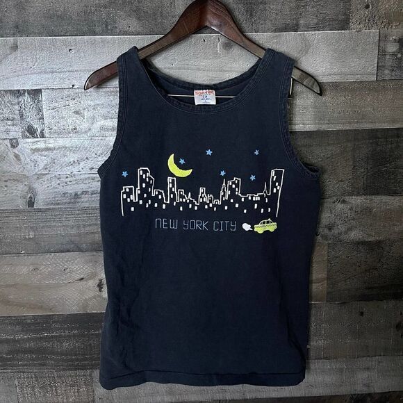 VTG Softee Tee Jays New York City Shirt Large - Picture 1 of 5